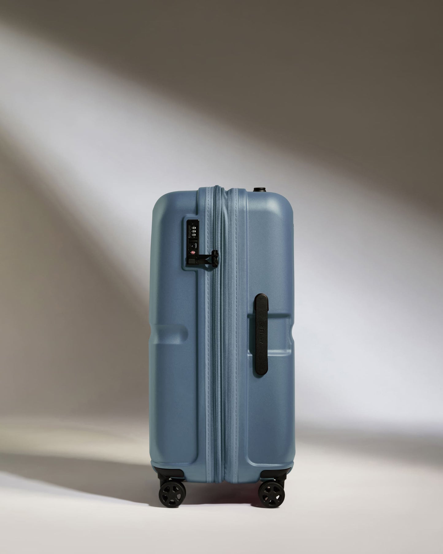 Medium Suitcase in Cove Blue - Single Stripe