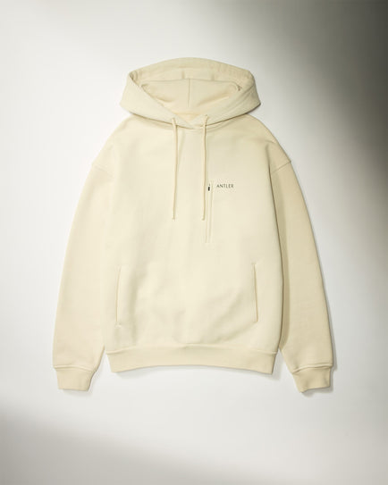 Travel Essential Hoodie in Cream