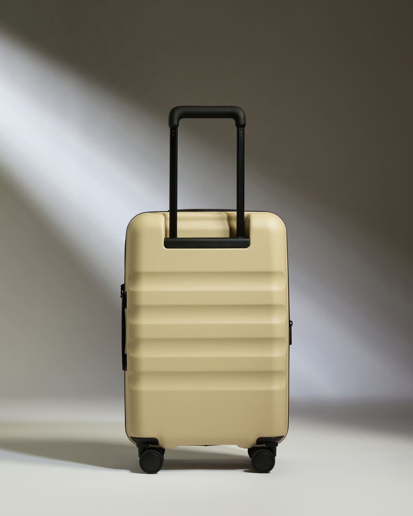 Expandable Cabin Suitcase in Dune Yellow - Icon Stripe