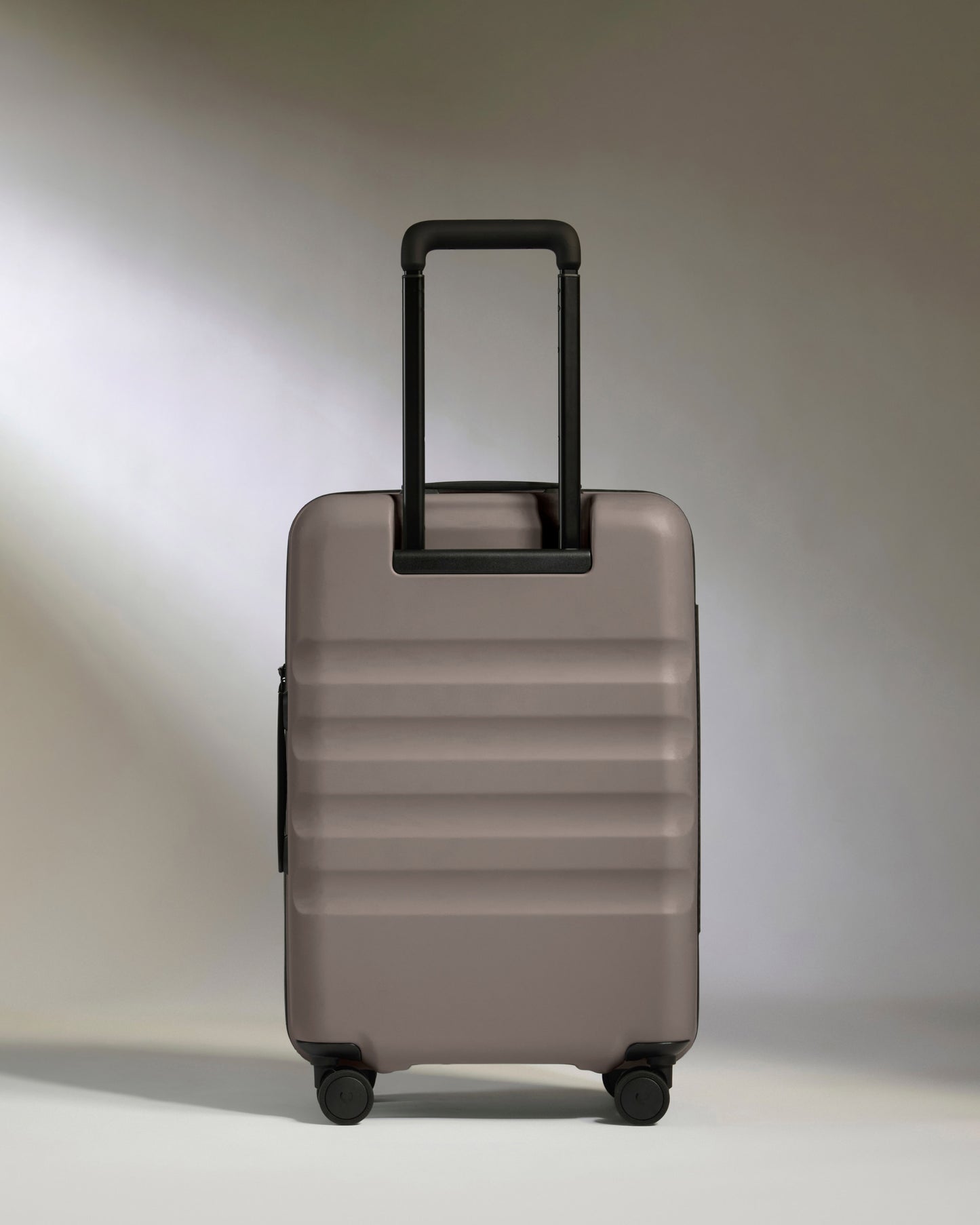 Large Cabin Suitcase in Pebble Grey - Icon Stripe
