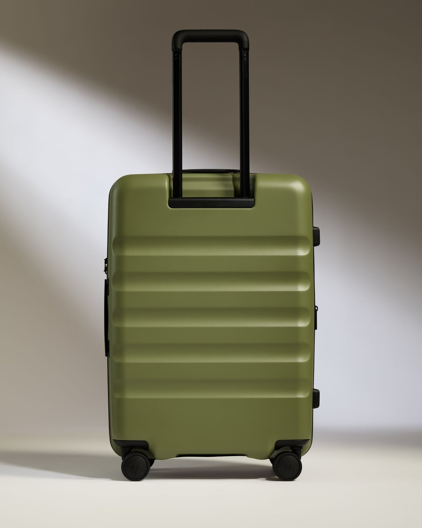 Medium Suitcase in Fern Green - Icon Stripe