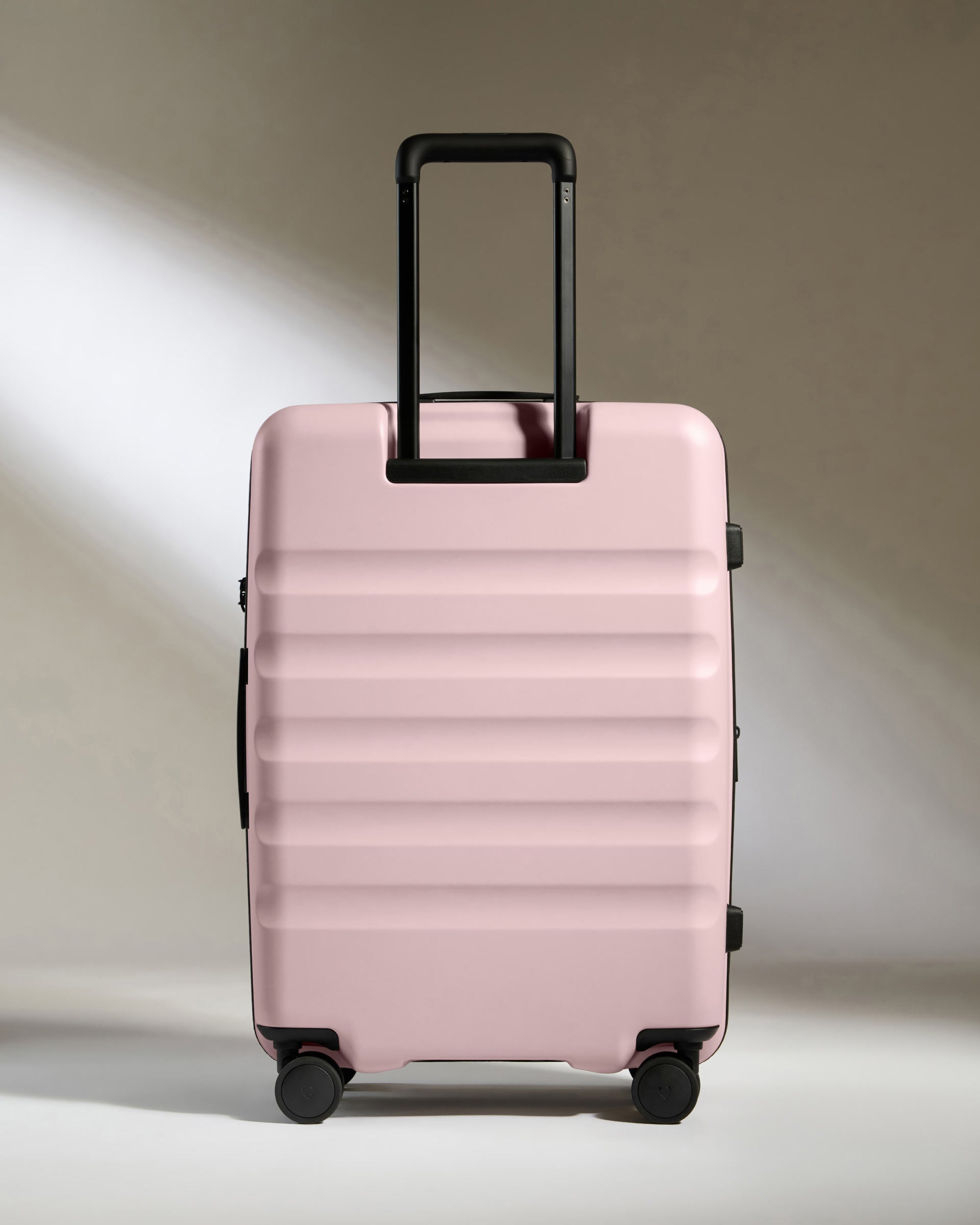 Medium Suitcase in Moorland Pink Icon Stripe