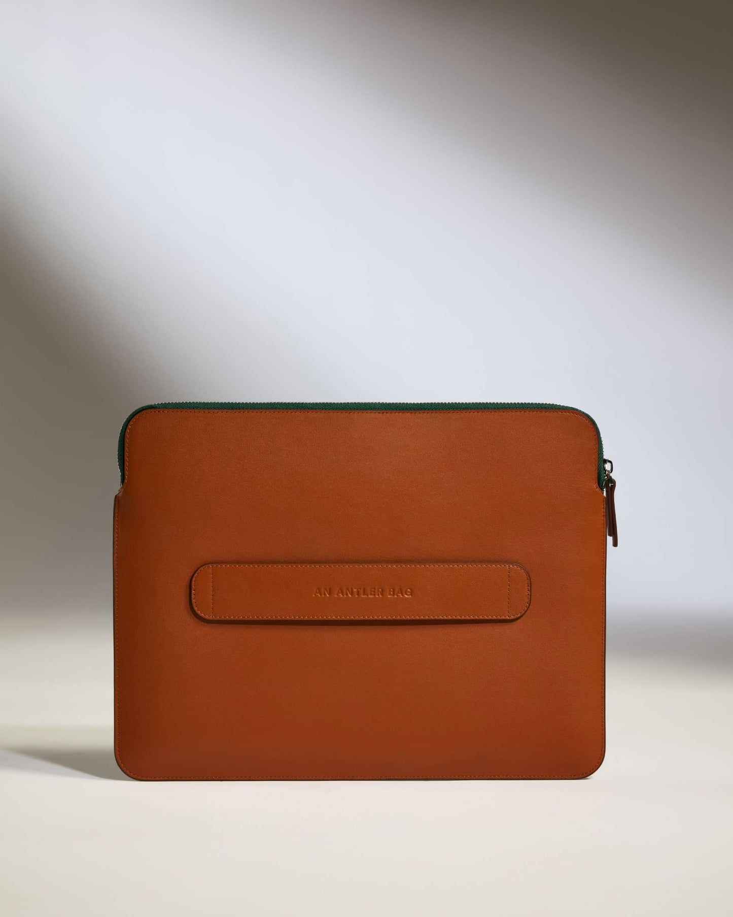 Laptop & Document Case in Tan Leather - 1914 Collection