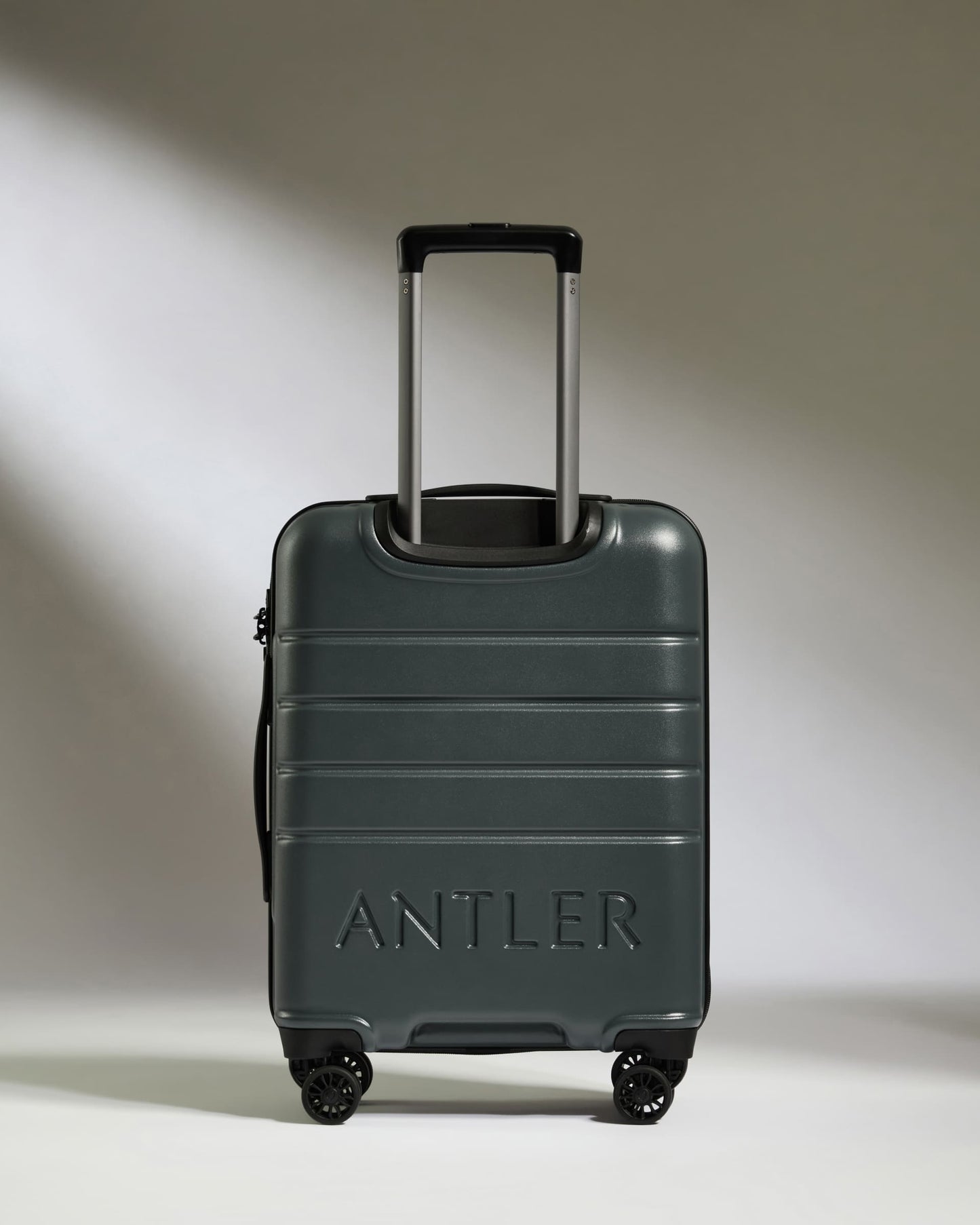 Cabin Suitcase in Granite Grey - Logo