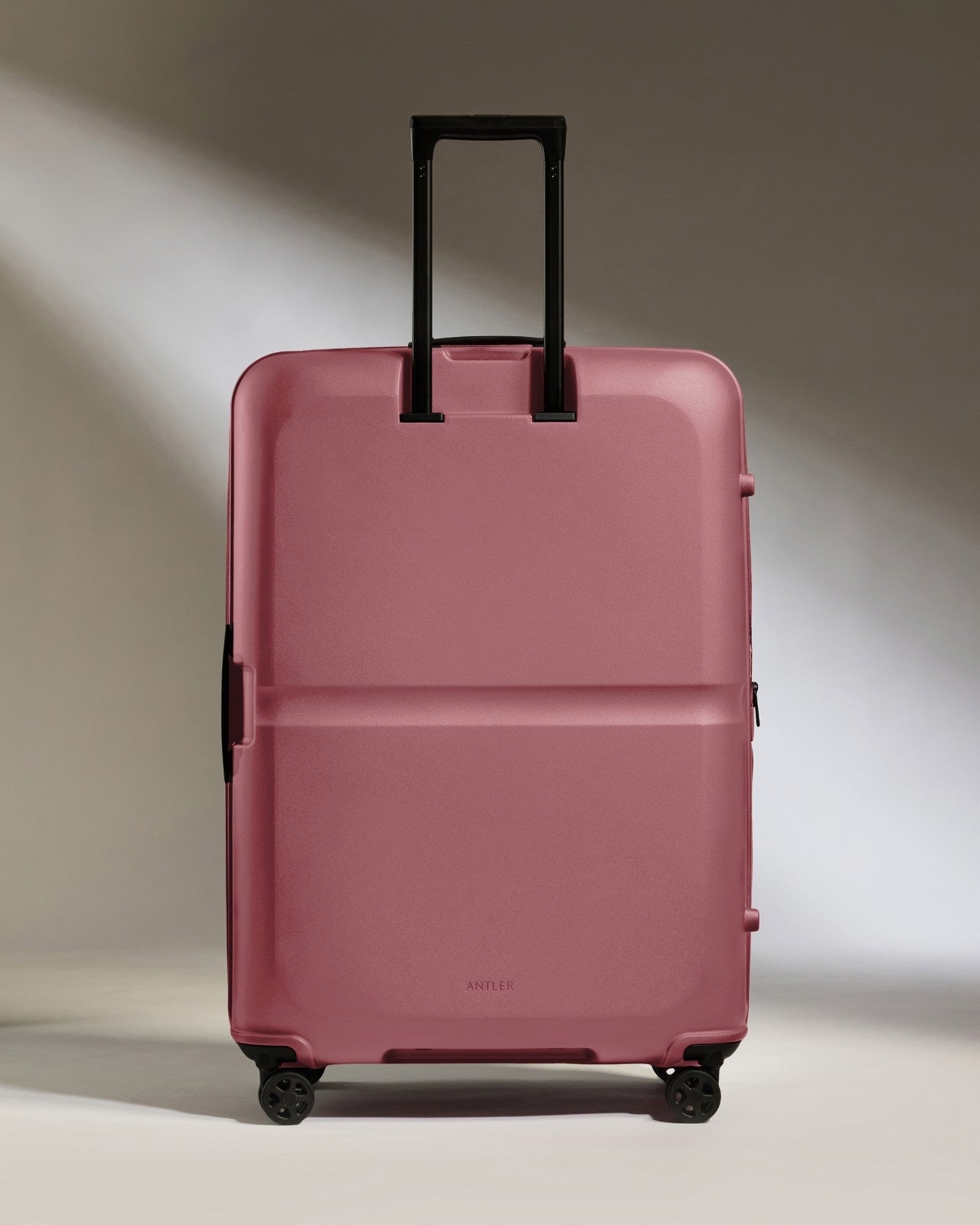 Large Suitcase in Clay Pink - Single Stripe