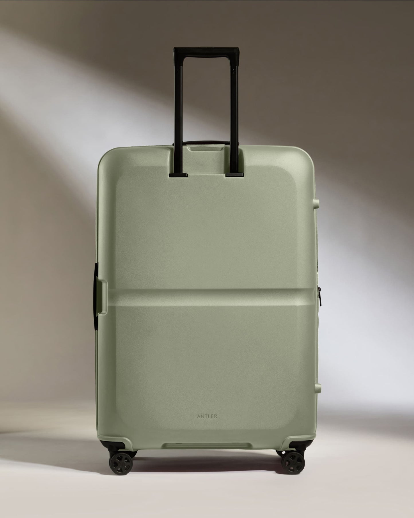 Large Suitcase in Clover Green - Single Stripe