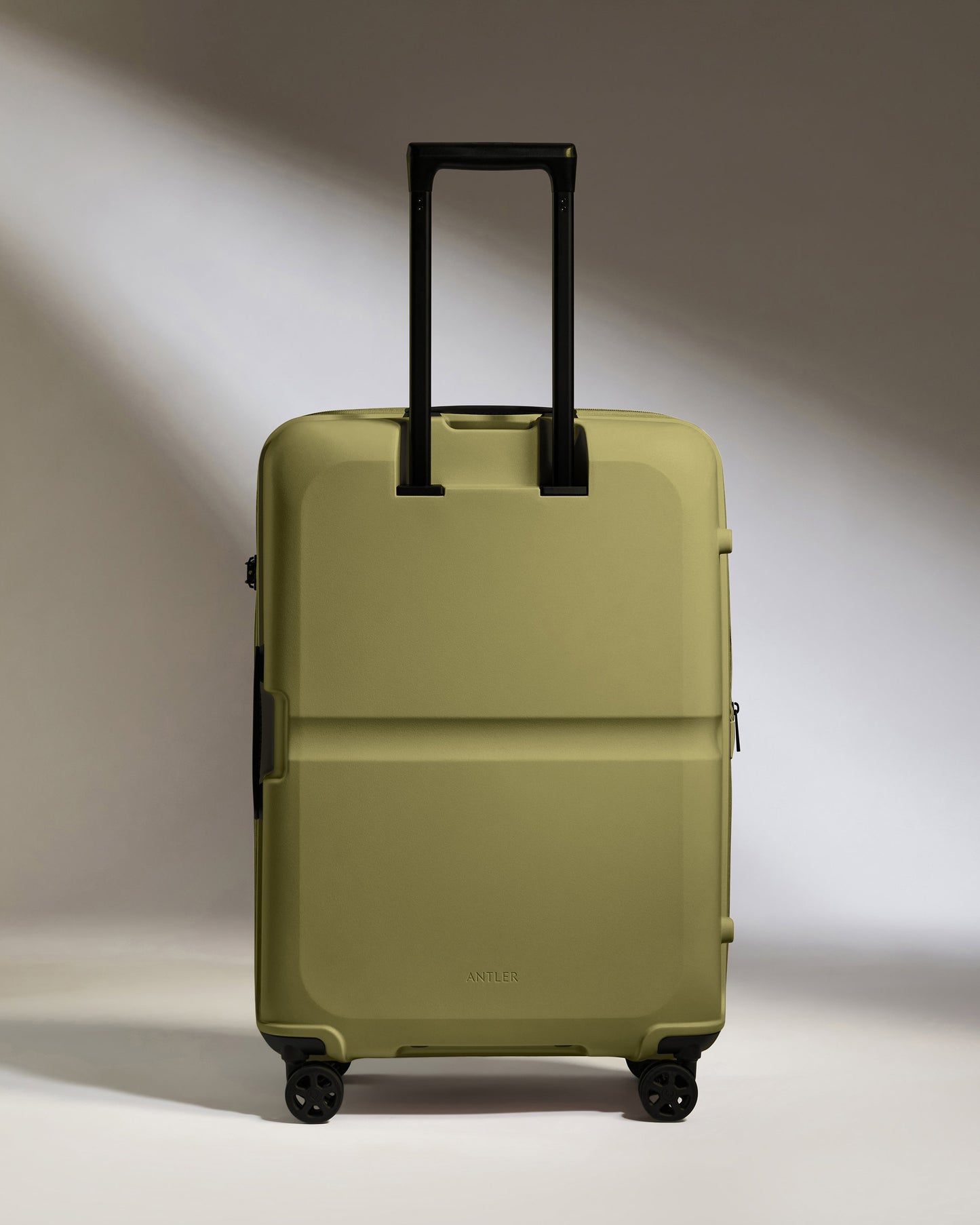 Medium Suitcase in Reed Green - Single Stripe