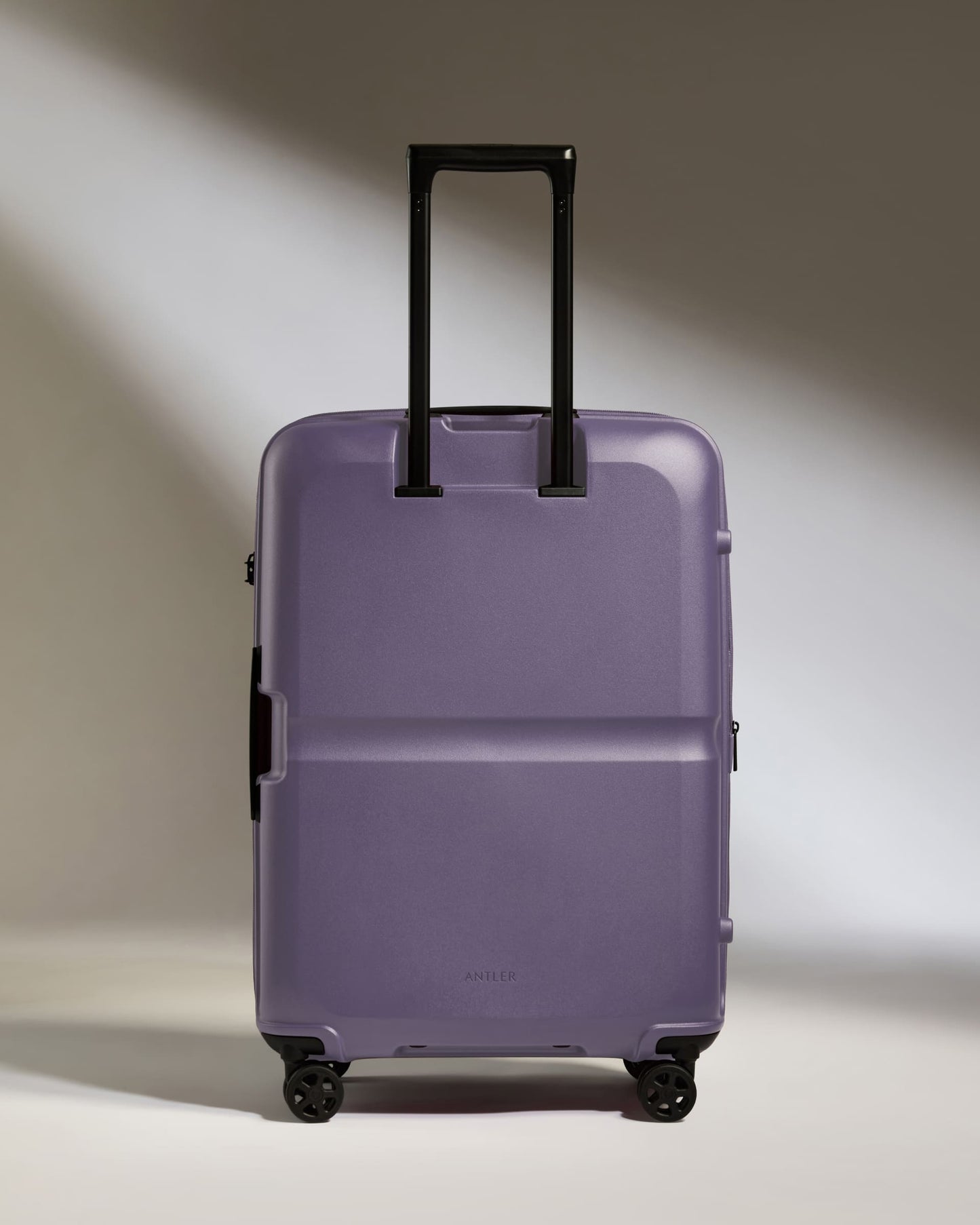 Medium Suitcase in Thistle Purple - Single Stripe