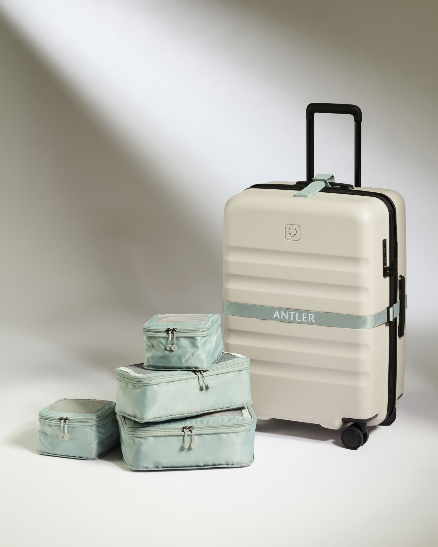 Packing Cubes in Mist Blue - Set of 4