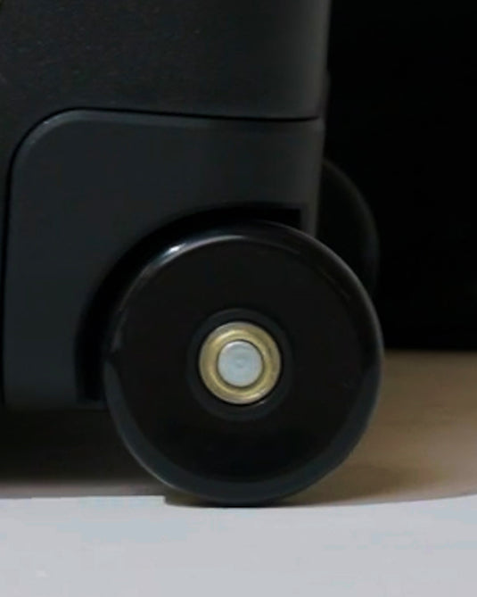 a close up of a wheel