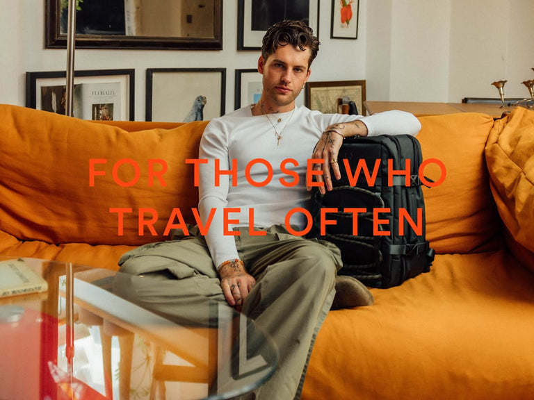 a man sitting on a couch