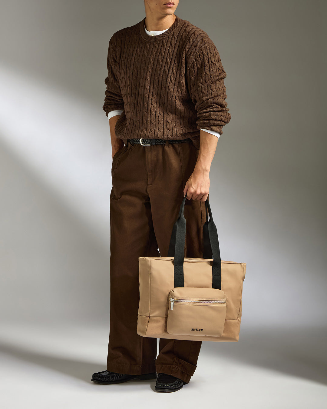 Icon Tote Bag in Sand