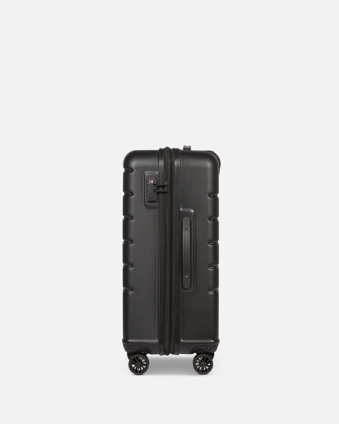 Medium Suitcase in Black - Logo