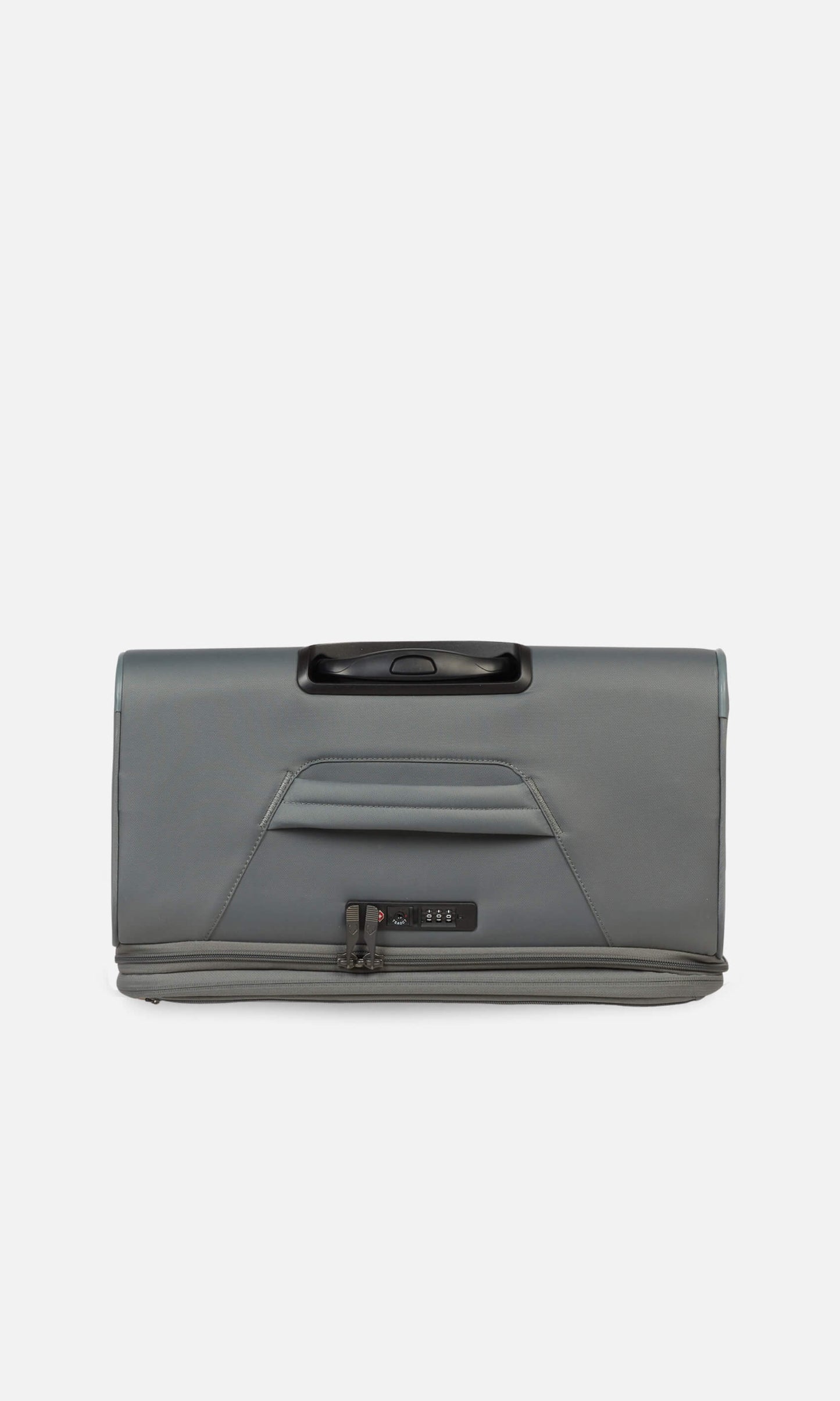 Antler Luggage -  Brixham large in concrete grey - Soft Suitcases Brixham Large Suitcase Grey | Soft Shell Suitcase | Antler 