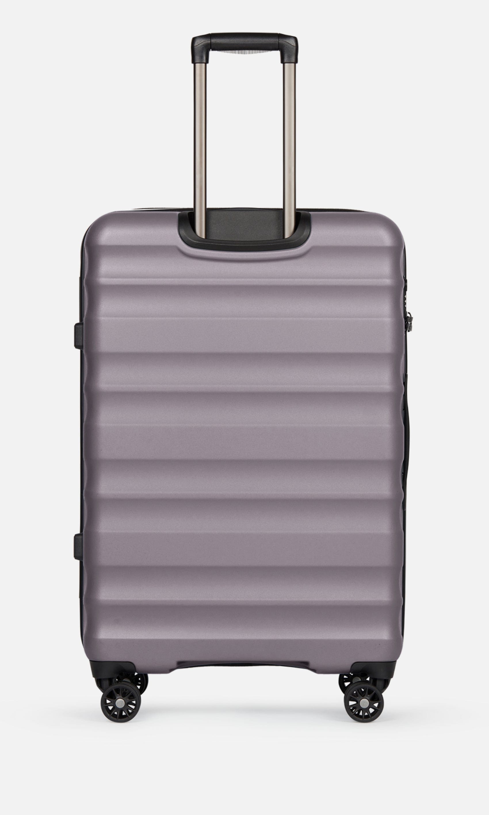 Antler Luggage -  Clifton large in meadow purple - Hard Suitcases Clifton Large Suitcase Purple | Hard Suitcase | Antler UK