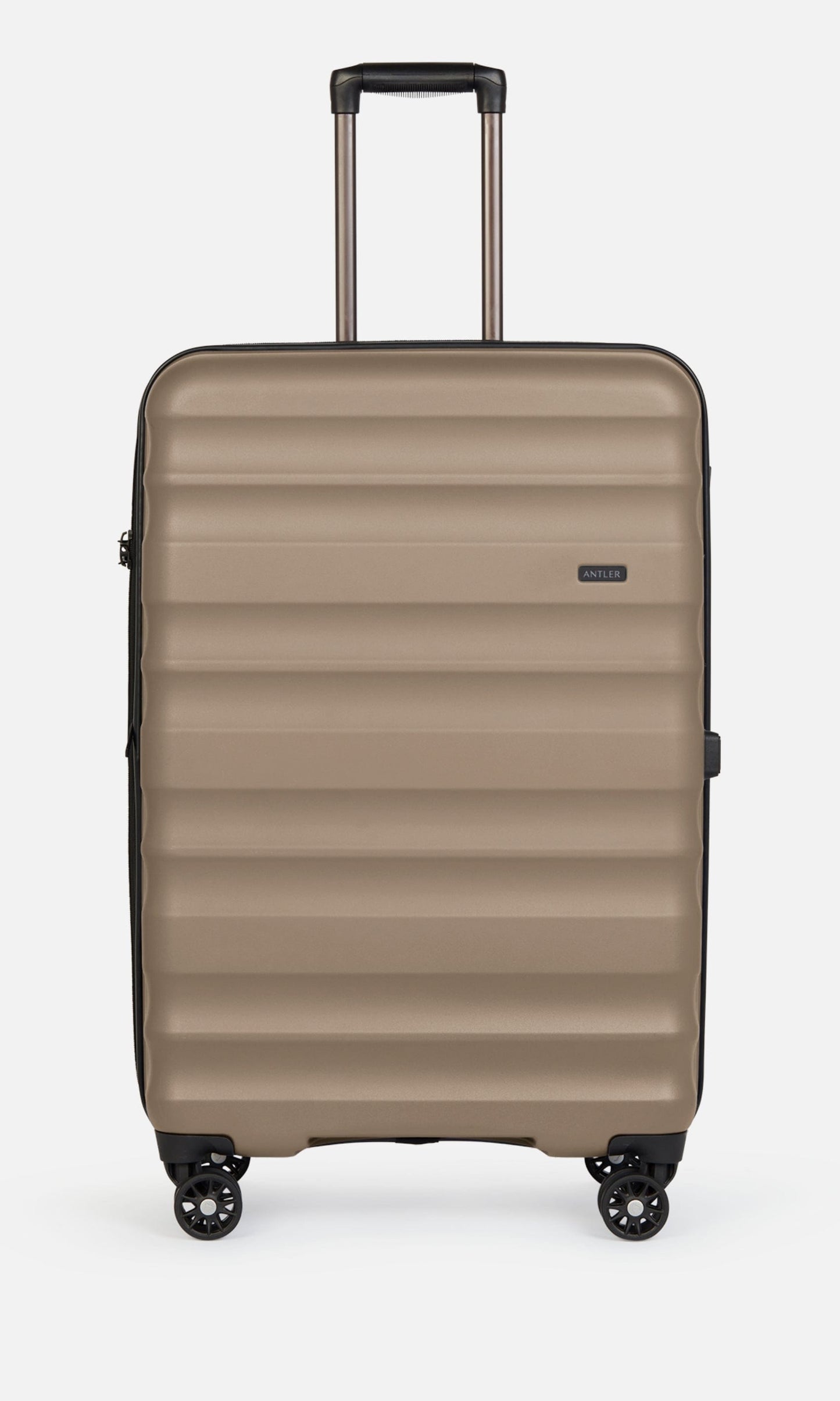 Antler Luggage -  Clifton large in oak brown - Hard Suitcases Clifton Large Suitcase Brown | Hard Suitcase | Antler UK