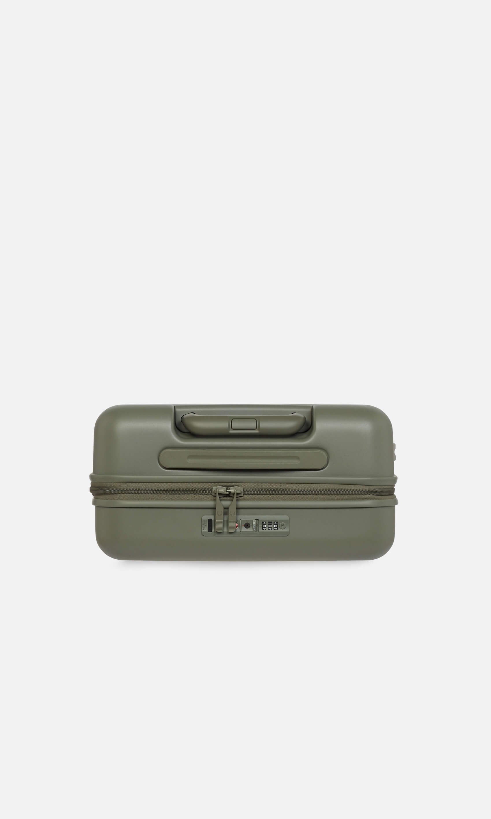 Antler Luggage -  Stamford cabin in field green - Hard Suitcases Stamford Cabin Suitcase Green | Hard Luggage | Antler UK