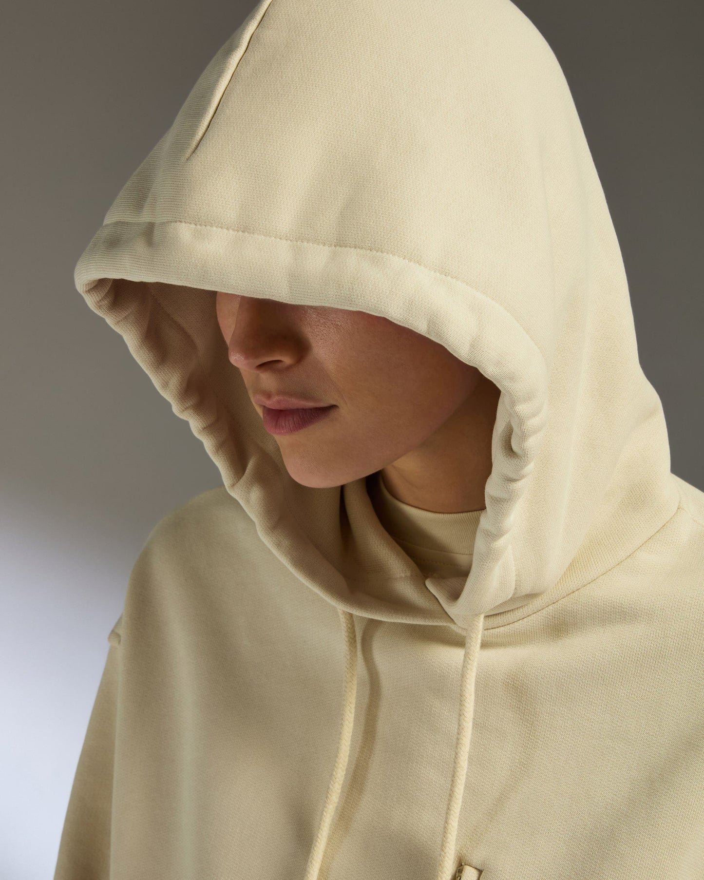 Travel Essential Hoodie in Cream