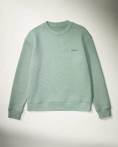 Travel Essential Sweatshirt in Mist Blue