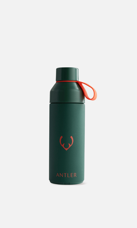 Antler Luggage -  Accessories bundle in coral and green - Travel Accessories Travel Accessories Bundle | Water Bottle | Coral Tag | Green Strap