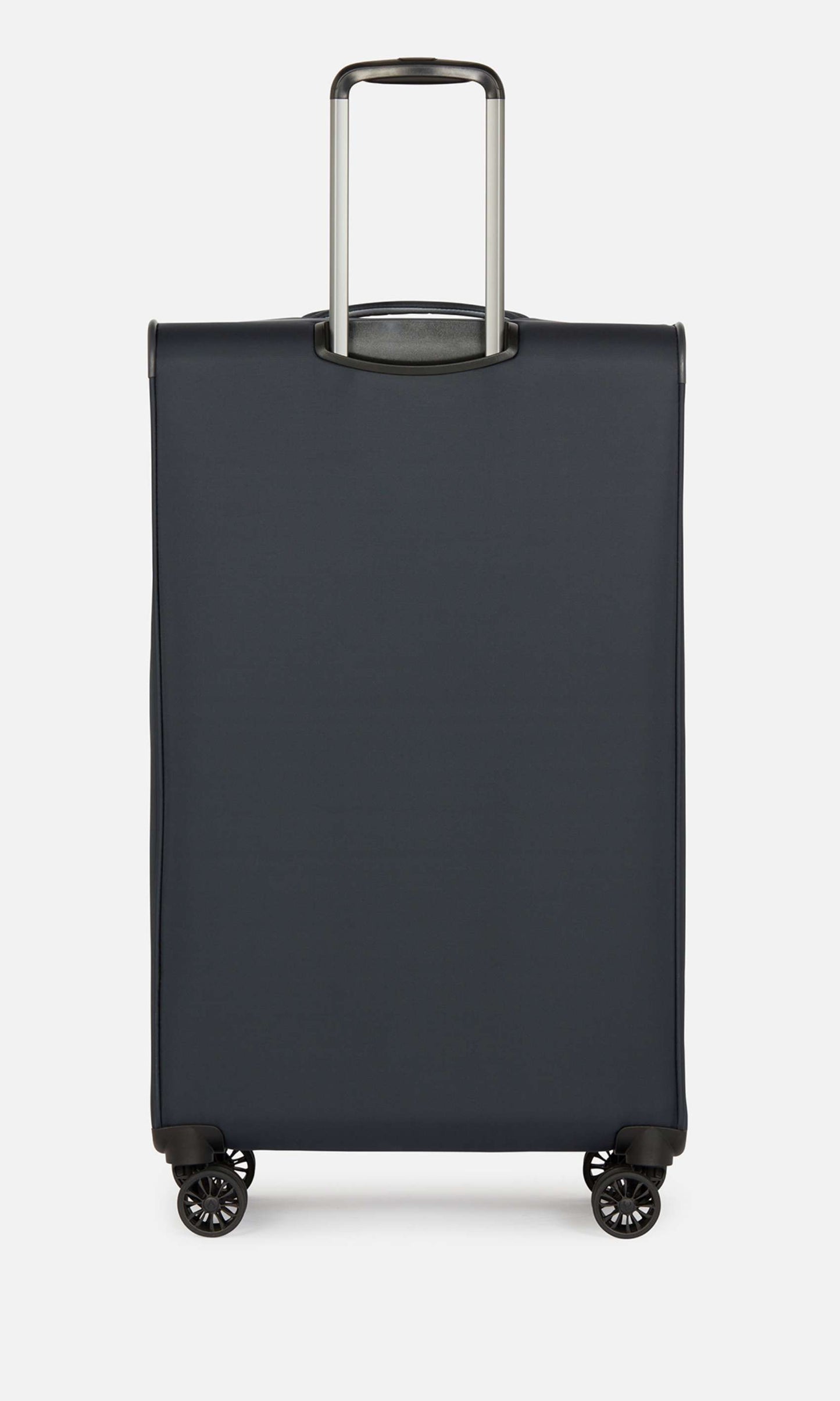 Antler Luggage -  Brixham large in navy - Soft Suitcases Brixham Large Suitcase Navy | Soft Shell Suitcase | Antler 