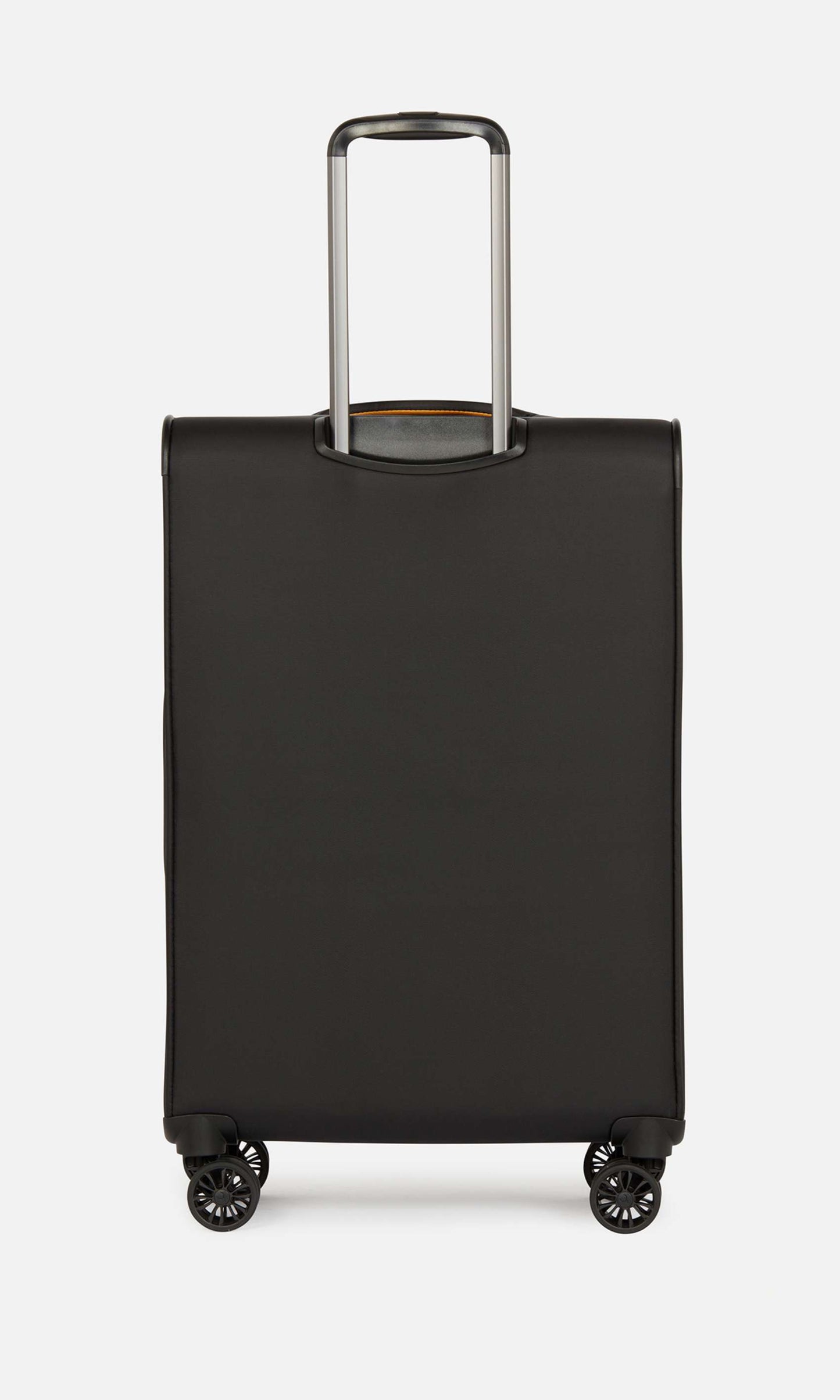 Antler Luggage -  Brixham medium in black - Soft Suitcases Brixham Medium Suitcase Black | Soft Shell Suitcase | Antler 