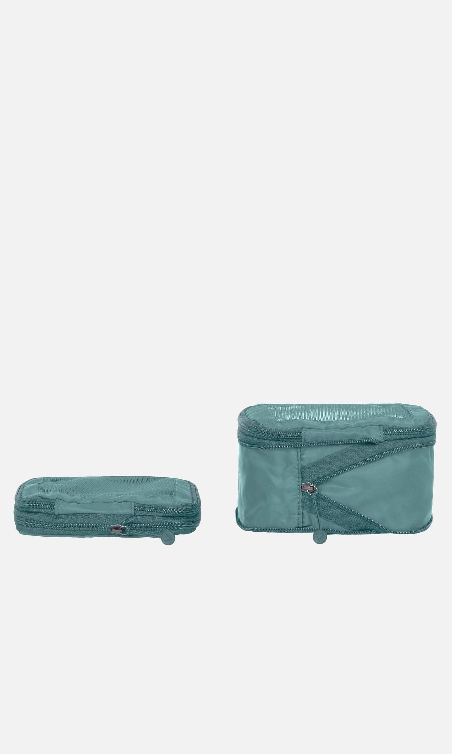 Antler Luggage -  Chelsea 4 packing cubes in mineral - Accessories Chelsea 4 Packing Cubes Mineral (Blue) | Travel Accessories | Antler UK