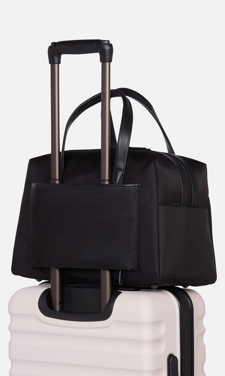 Antler Luggage -  Chelsea overnight bag in black - Overnight Bags Chelsea Overnight Bag Black | Lifestyle Bags | Antler UK