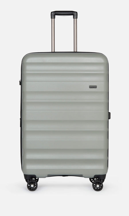 Antler Luggage -  Clifton large in sage - Hard Suitcases Clifton Large Suitcase Sage (Green) | Hard Suitcase | Antler UK