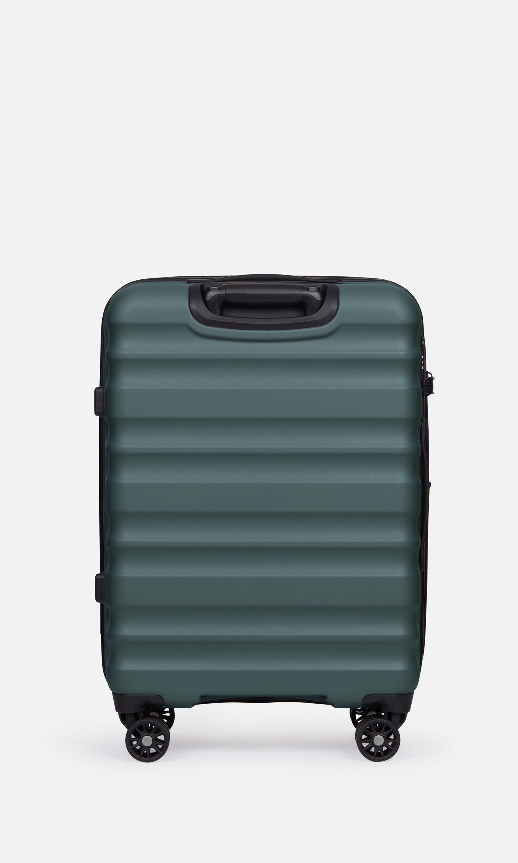 Antler Luggage -  Clifton medium in sycamore - Hard Suitcases Clifton Medium Suitcase Sycamore (Green) | Hard Suitcase | Antler UK