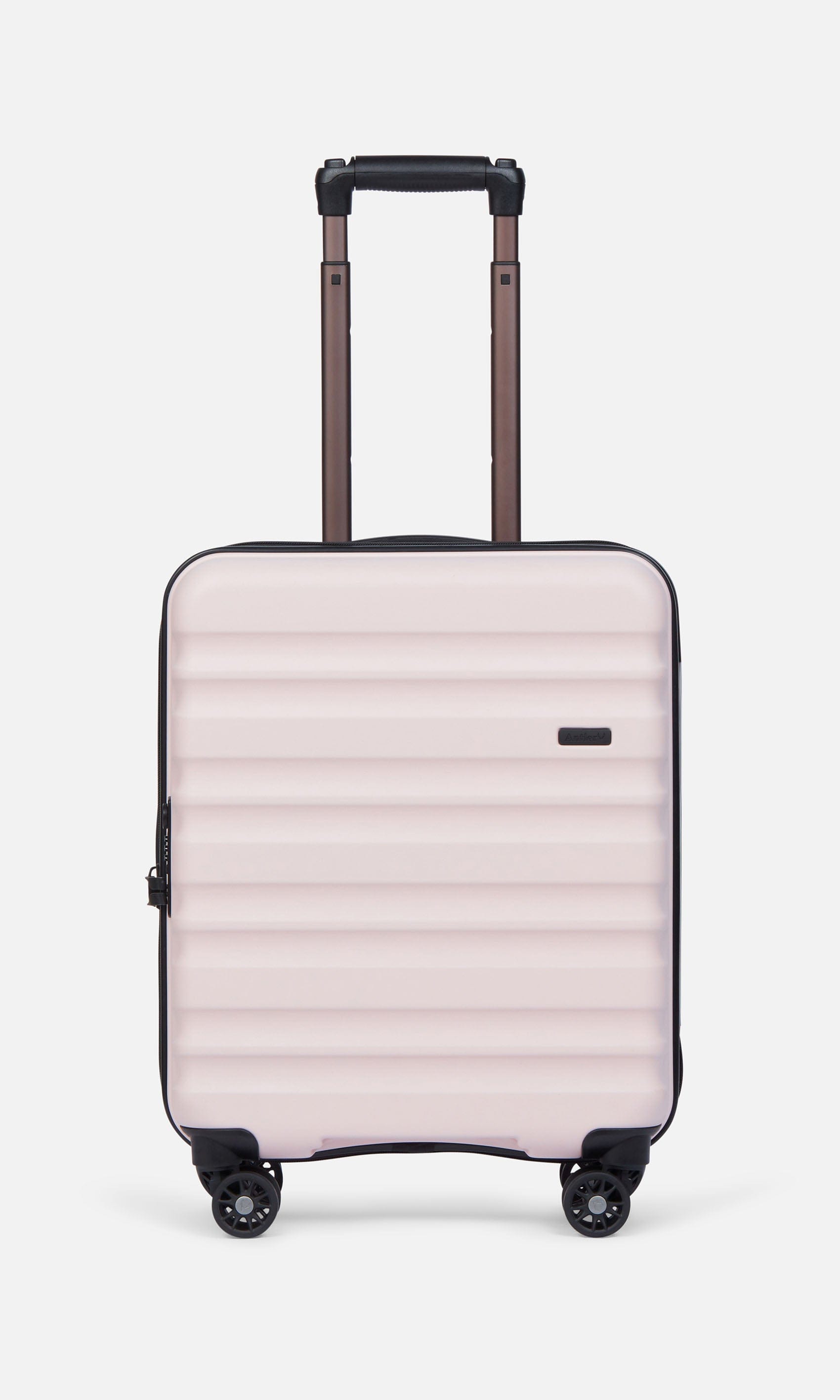 Antler Luggage -  Clifton set in blush - Hard Suitcases Clifton Set of 3 Suitcases Blush (Pink) | Hard Suitcase | Antler UK