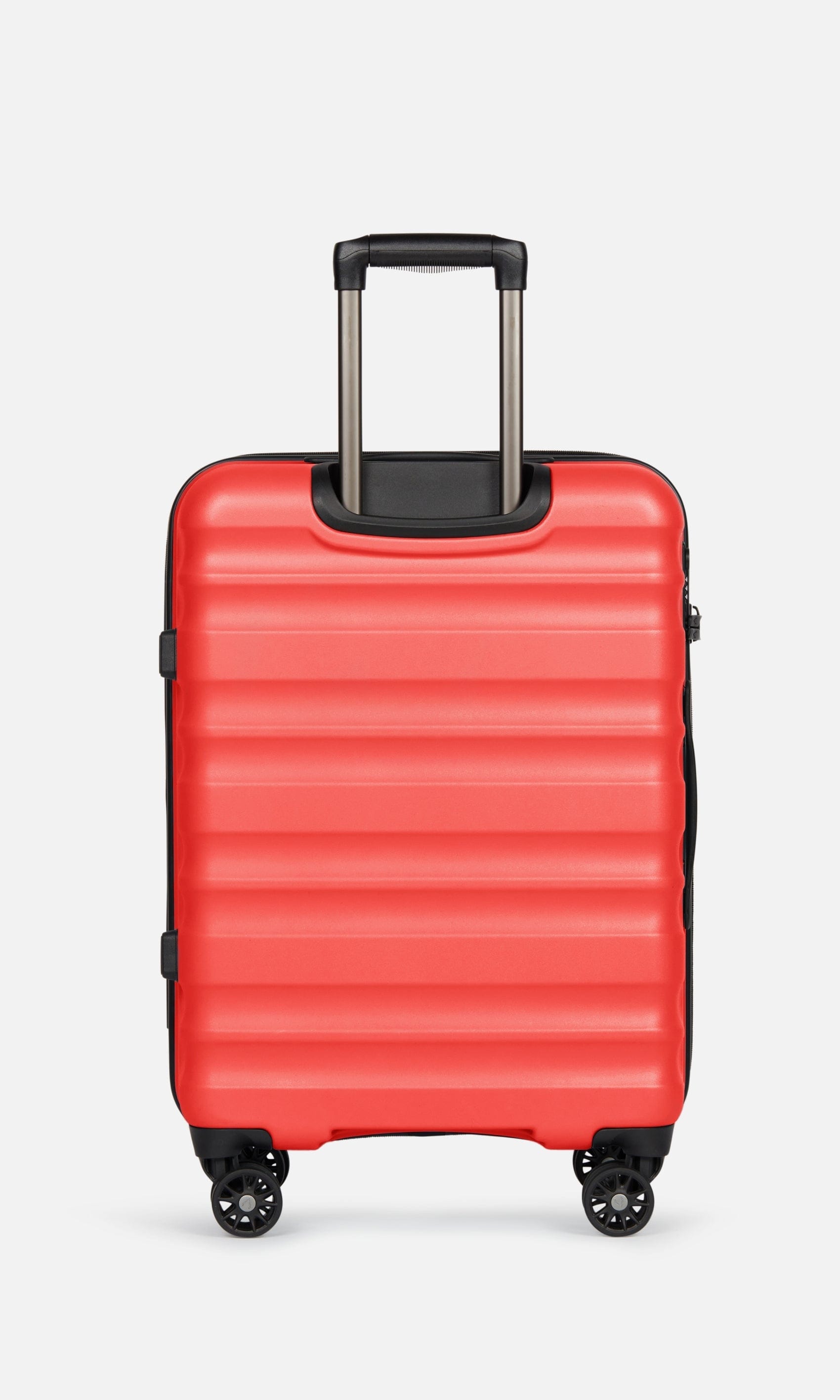 Antler Luggage -  Clifton set in coral - Hard Suitcases Clifton Set of 3 Suitcases Coral (Red) | Hard Suitcase | Antler UK