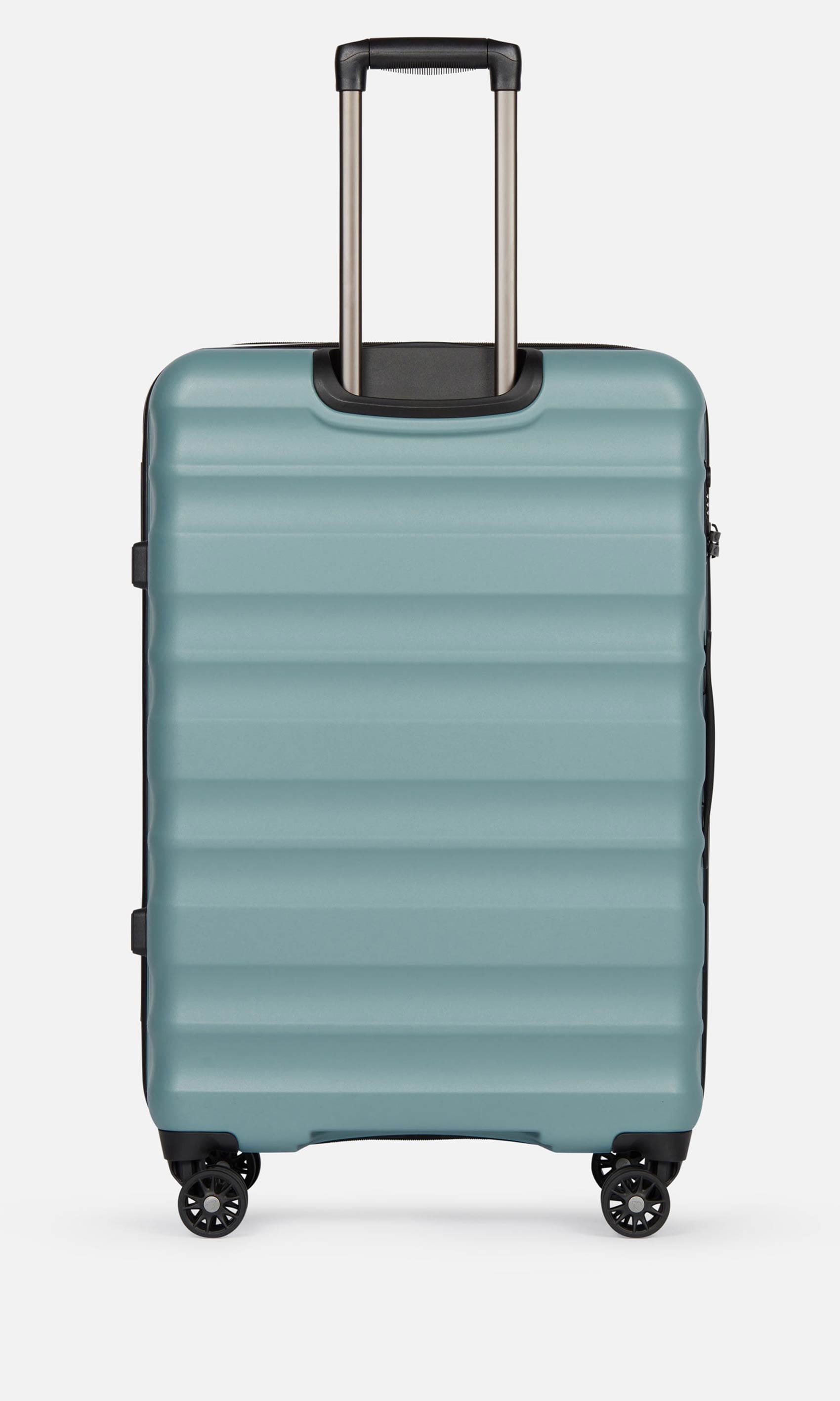 Antler Luggage -  Clifton set in mineral - Hard Suitcases Clifton Set of 3 Suitcases Mineral (Blue) | Hard Suitcase | Antler UK