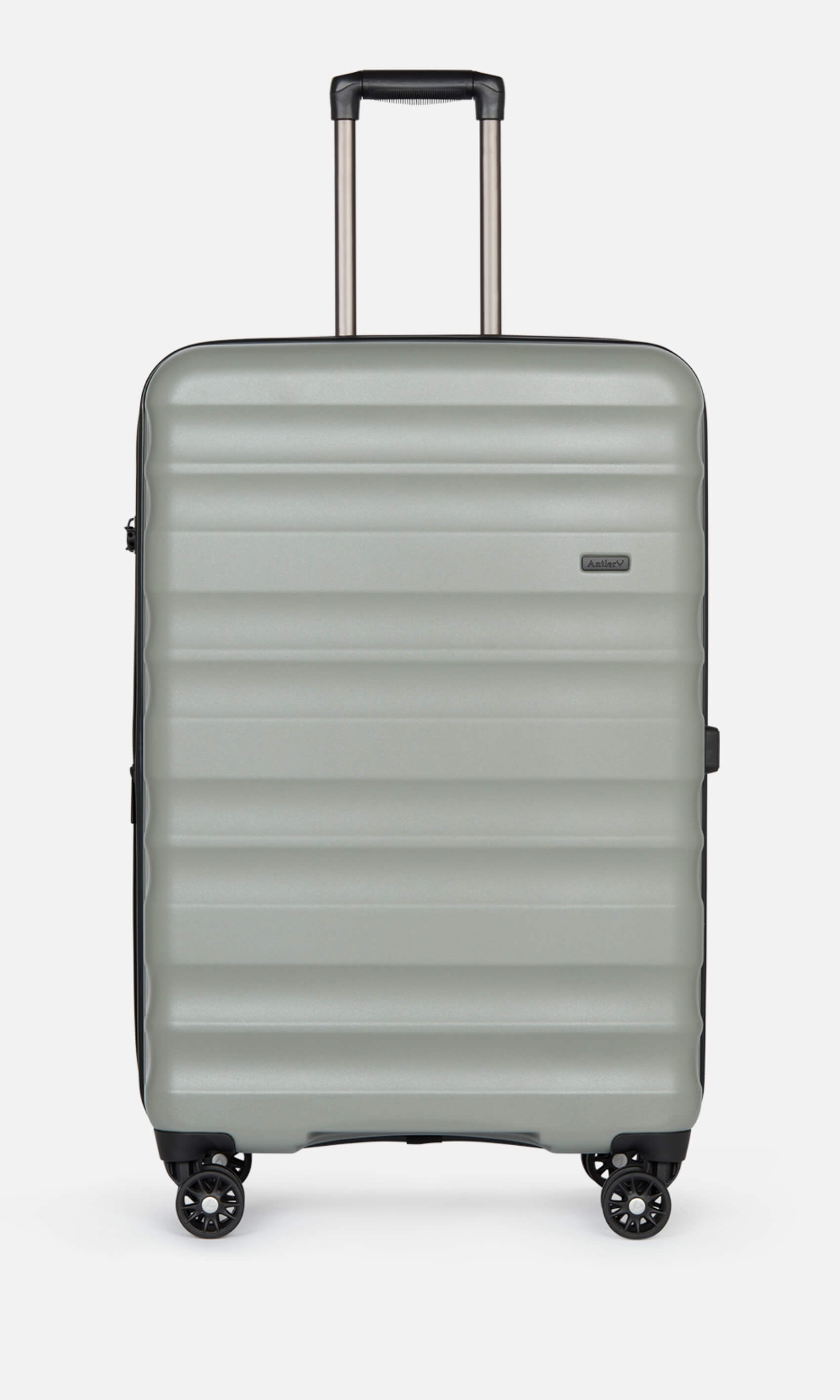 Antler Luggage -  Clifton set in sage - Hard Suitcases Clifton Set of 3 Suitcases Sage (Green) | Hard Suitcase | Antler UK