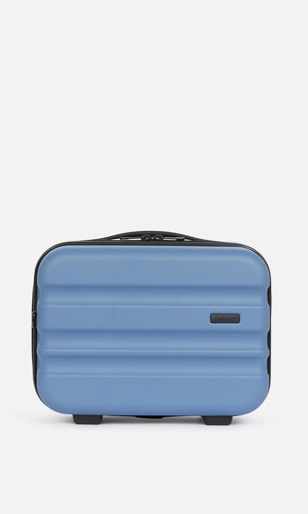 Antler Luggage -  Clifton vanity case in azure - Hard Suitcases Clifton Vanity Case Azure (Blue) | Travel Accessories & Gifts | Antler 