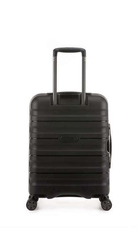 Antler Luggage -  Lincoln cabin in black - Hard Suitcases Lincoln Cabin Suitcase Black | Hard Suitcase | Antler UK