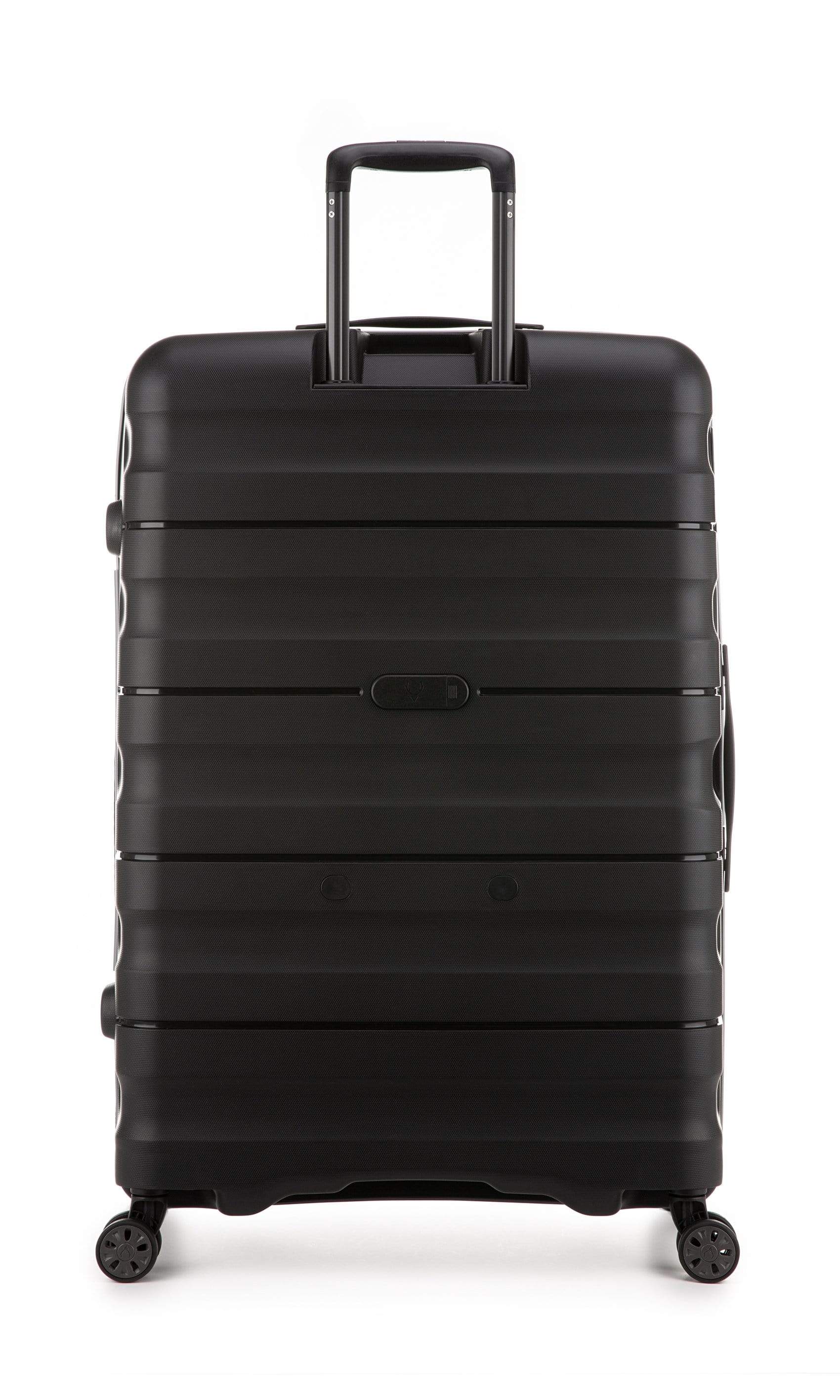 Antler Luggage -  Lincoln large in black - Hard Suitcases Lincoln Large Suitcase Black | Hard Suitcase | Antler UK