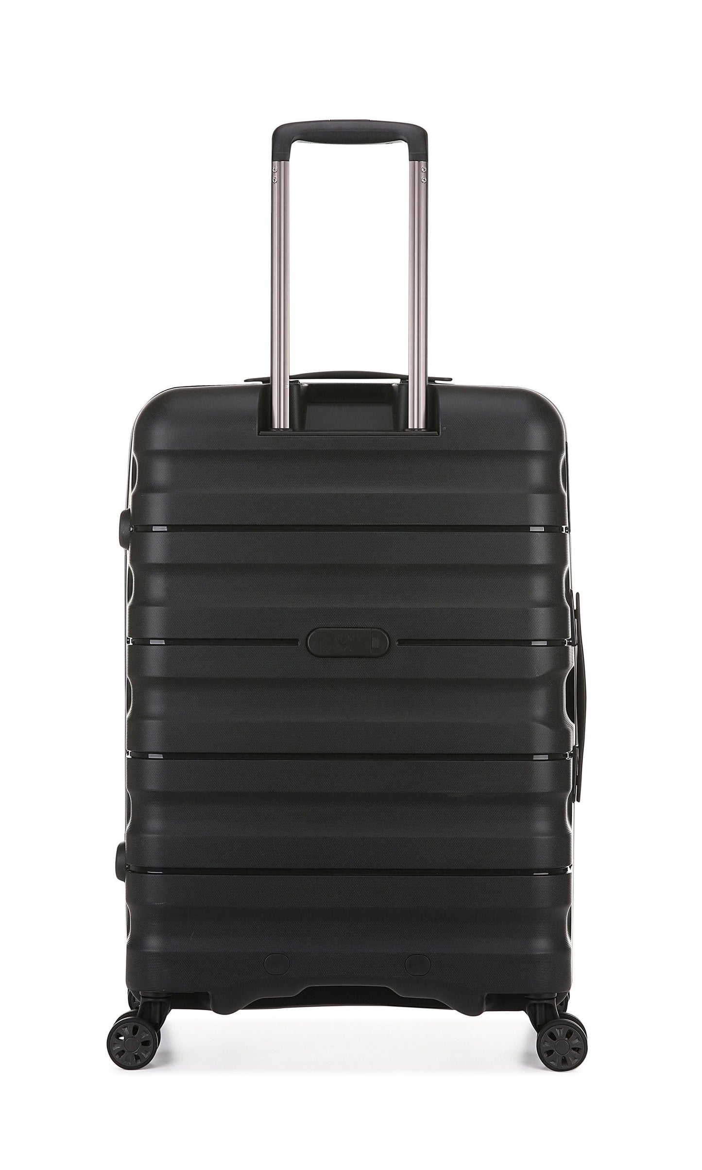 Antler Luggage -  Lincoln medium in black - Hard Suitcases Lincoln Medium Suitcase Black | Hard Suitcase | Antler UK