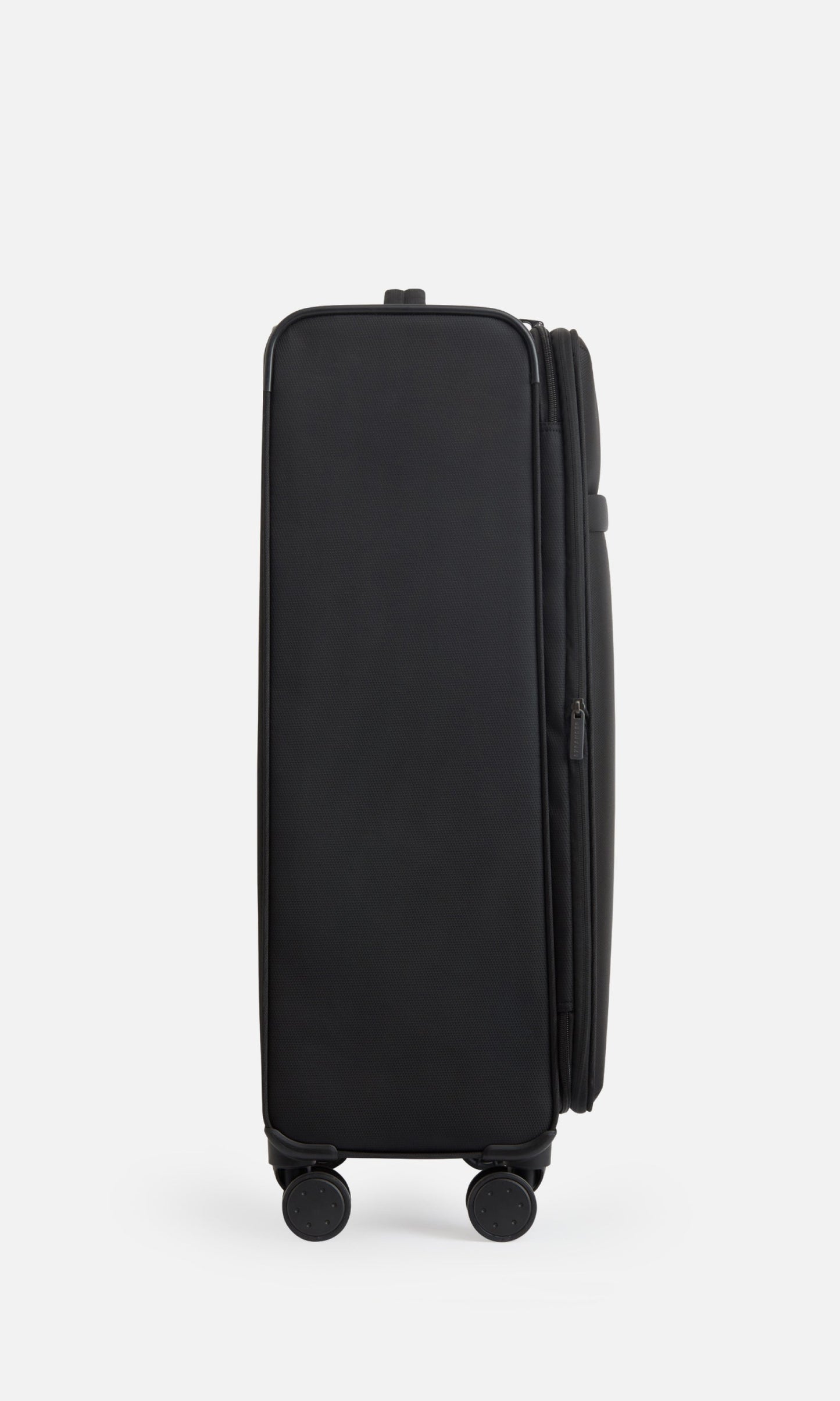 Antler Luggage -  Prestwick large in black - Soft Suitcases Prestwick Large Suitcase Black | Soft Shell Suitcase | Antler 