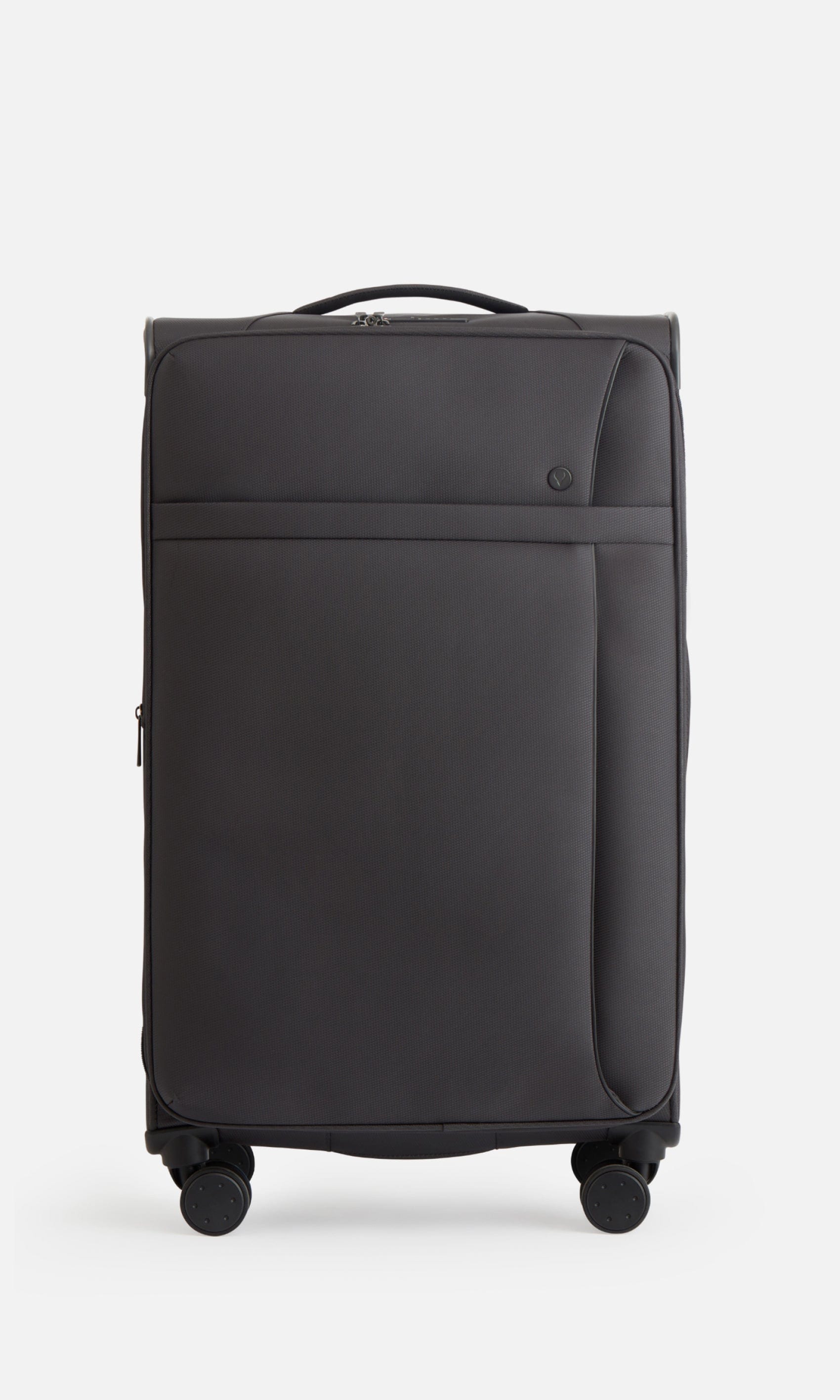 Antler Luggage -  Prestwick large in grey - Soft Suitcases Prestwick Large Suitcase Grey | Soft Shell Suitcase | Antler